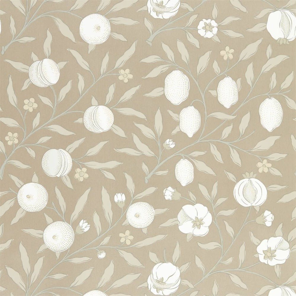 Morris & Co Pure North Pure Fruit Wallpaper 4 Colours - Gaudion Furniture
