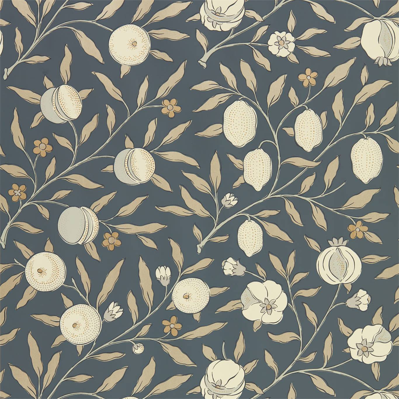 Morris & Co Pure North Pure Fruit Wallpaper 4 Colours - Gaudion Furniture