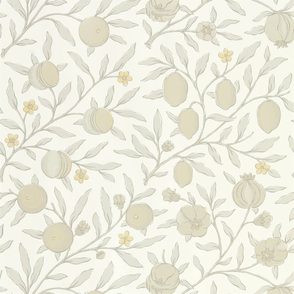 Morris & Co Pure North Pure Fruit Wallpaper 4 Colours - Gaudion Furniture