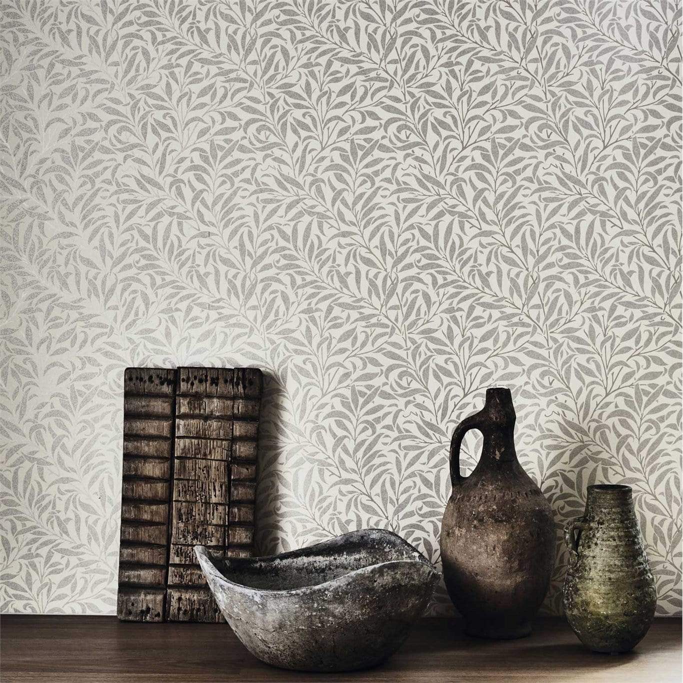 Morris & Co Pure Willow Bough Wallpaper 5 Colours - Gaudion Furniture