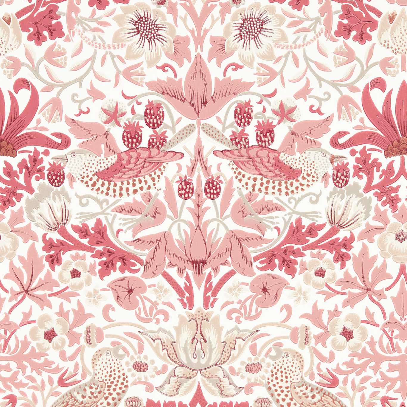 Morris & Co Wallpaper Morris & Co Strawberry Thief Wallpaper