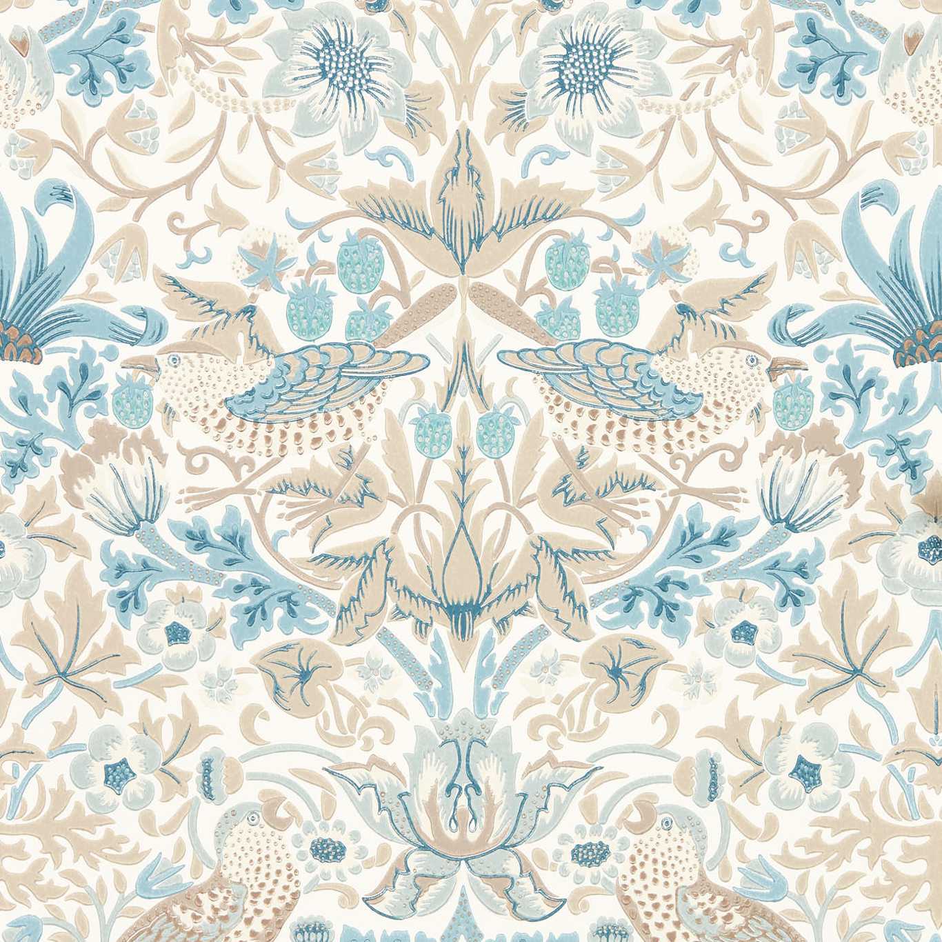 Morris & Co Wallpaper Morris & Co Strawberry Thief Wallpaper