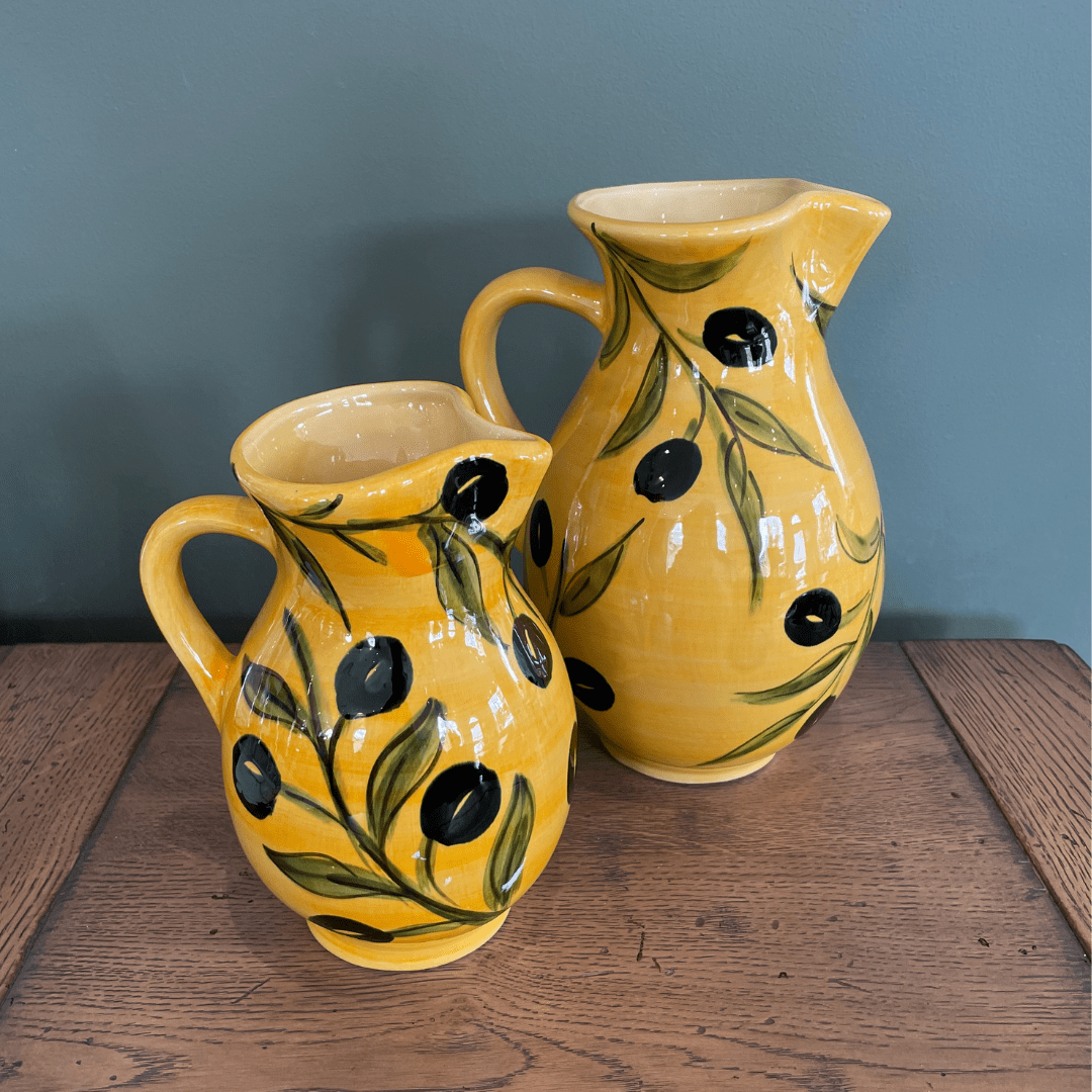 Pintado Toledo Jug Jug Olives 2 Sizes