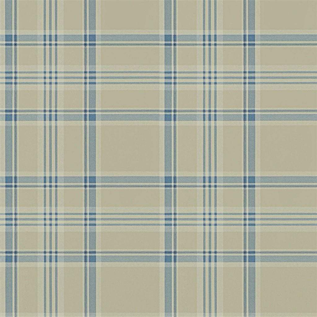 Ralph Lauren Deer Path Trail Plaid Wallpaper - Gaudion Furniture