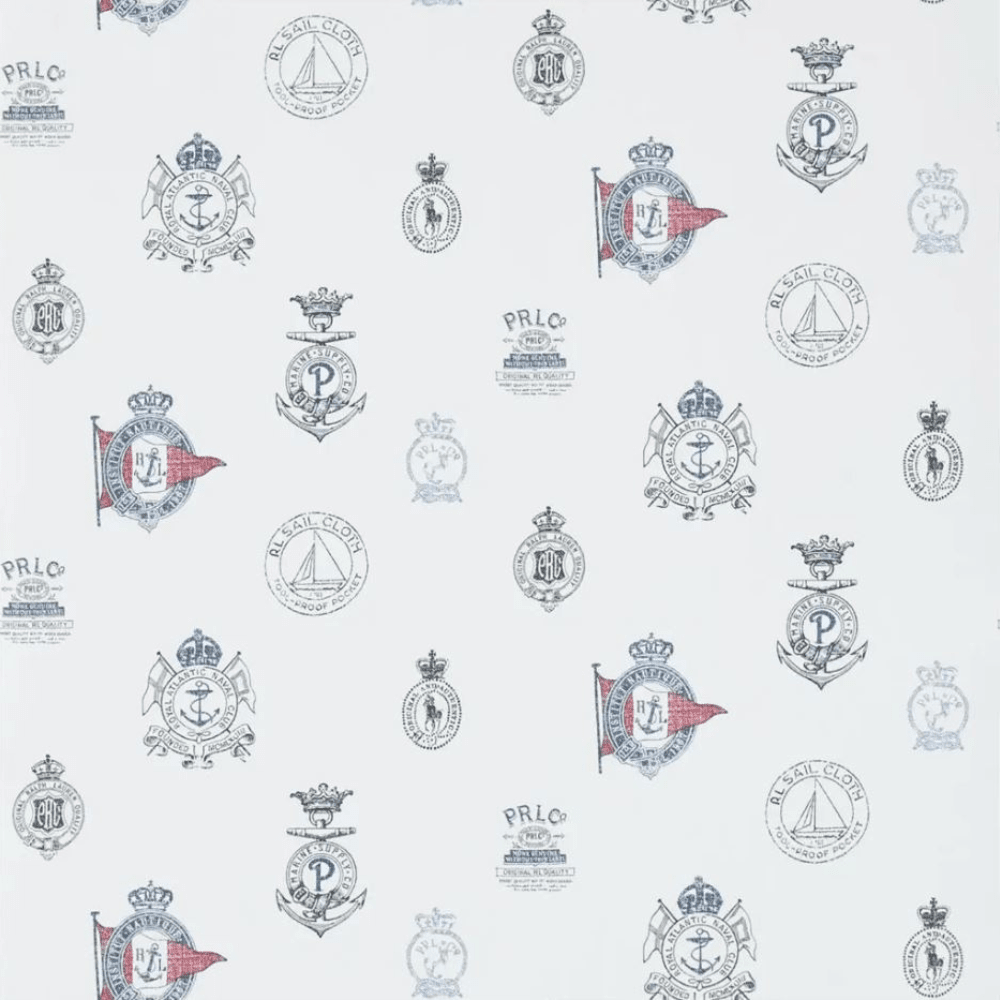 Ralph Lauren Rowthorne Crest Wallpaper 2 Colours - Gaudion Furniture