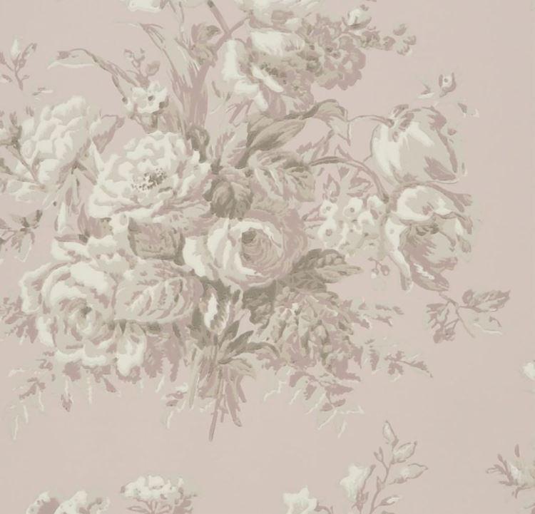 Ralph Lauren Mauveine Francoise Bouget Wallpaper Roll Ralph Lauren Francoise Bouqet Wallpaper 