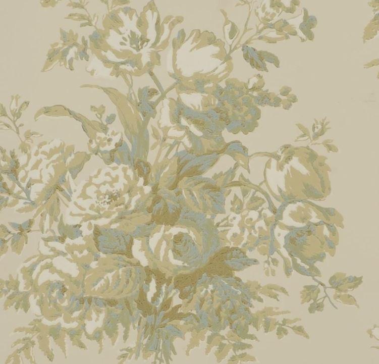 Ralph Lauren Parchment Francoise Bouget Wallpaper Roll Ralph Lauren Francoise Bouqet Wallpaper 