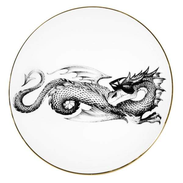 Rory Dobner Plate Plate Rory Dobner Dennis the Dragon Plate