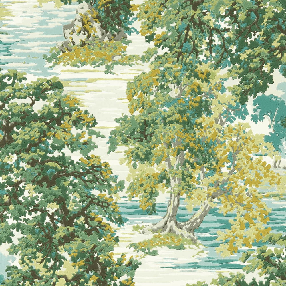 Sanderson Ancient Canopy Wallpaper 3 Colours - Gaudion Furniture