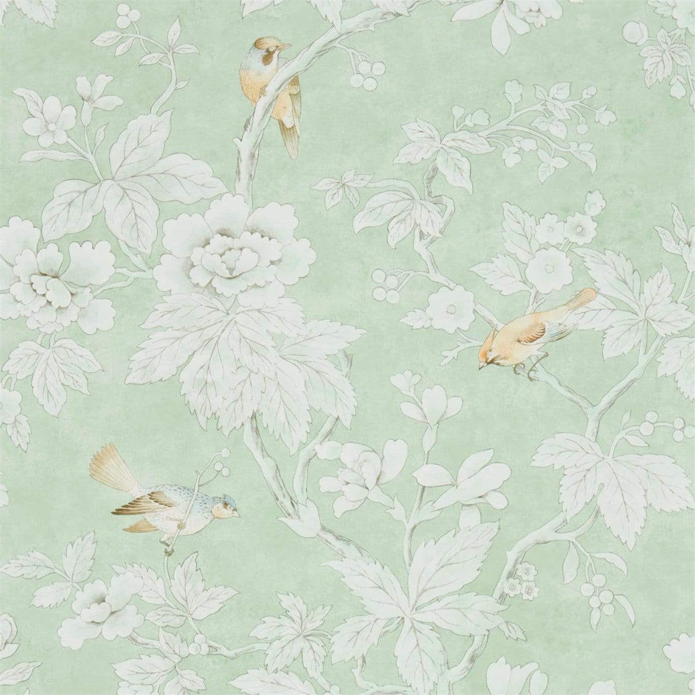 Sanderson Wallpaper 1 x Sage Chiswick Wallpaper Roll Sanderson Chiswick Grove Wallpaper 4 Colours