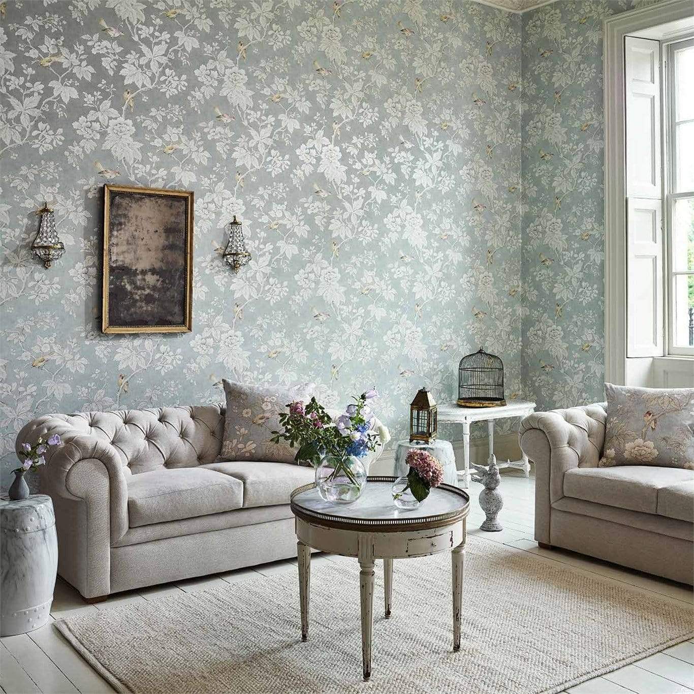 Sanderson Wallpaper Sanderson Chiswick Grove Wallpaper 4 Colours