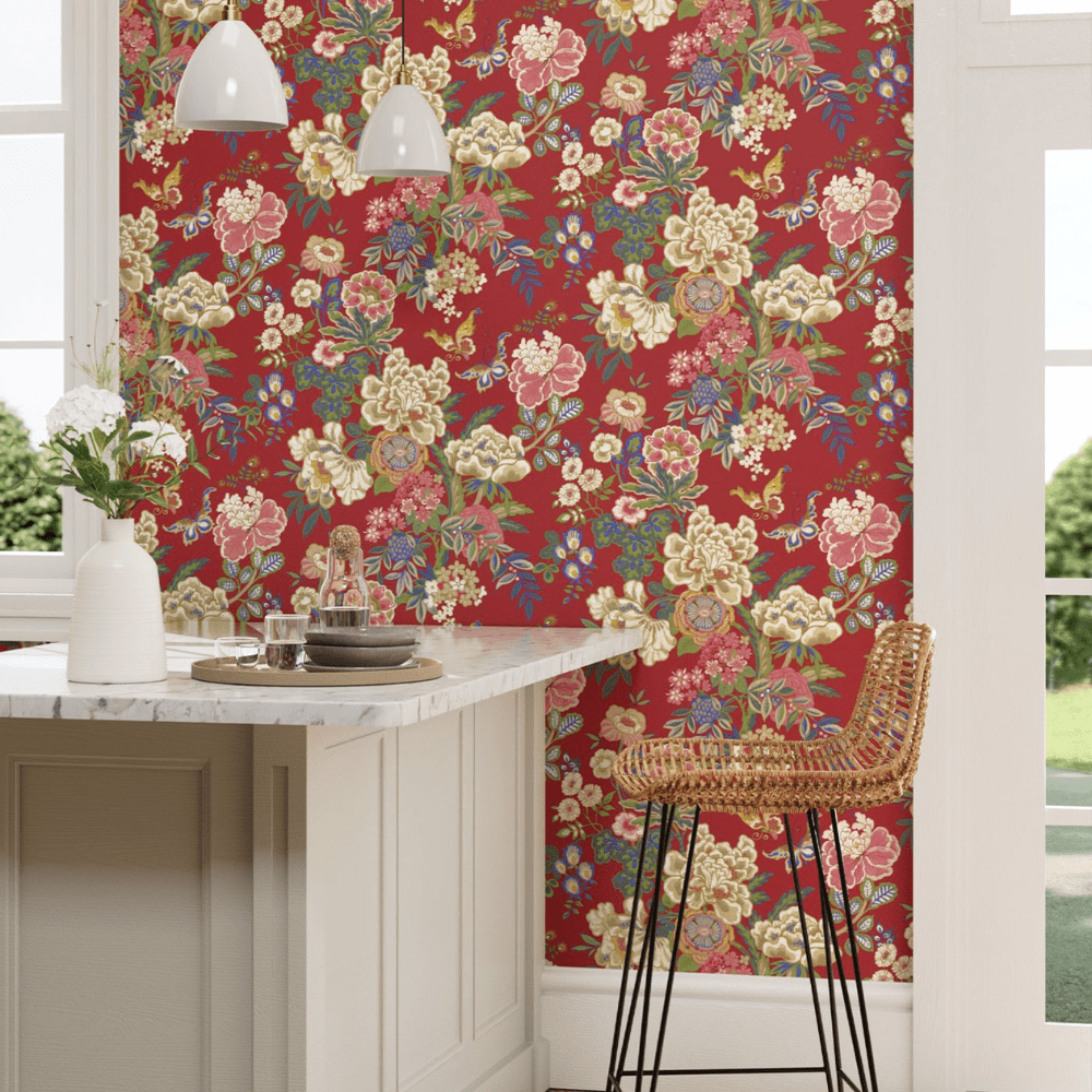 Sanderson Wallpaper Sanderson Emperor Peony Wallpaper 4 Colours