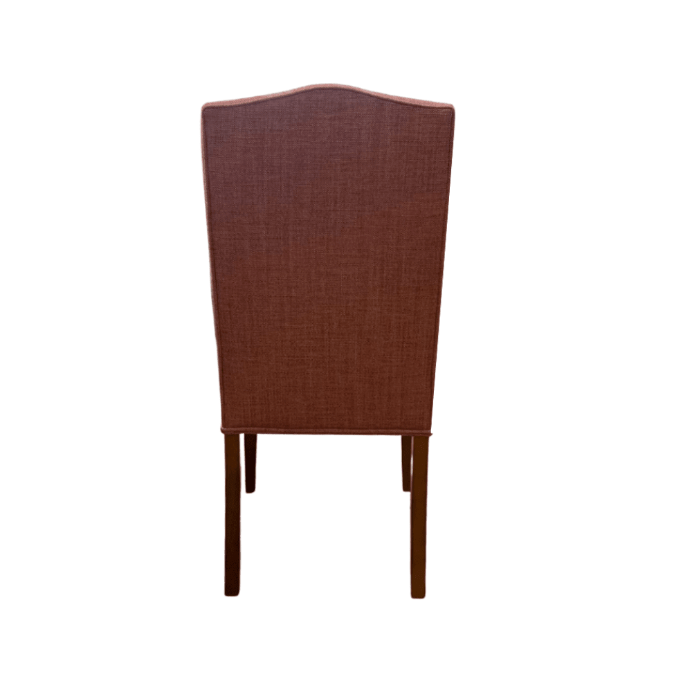 Tapered Leg Dining Chair Camel Top - Gaudion Furniture
