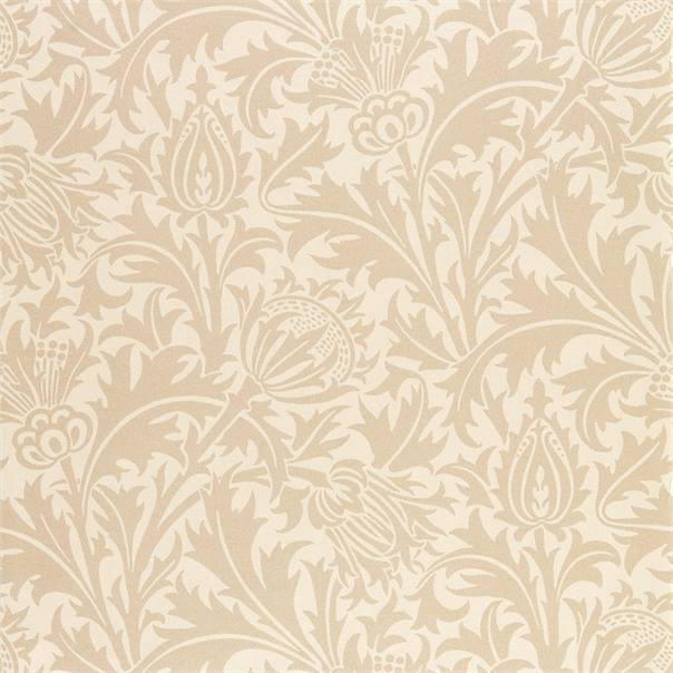 Morris & Co Linen Pure Thistle Wallpaper William MorrisPure Thistle Wallpaper 4 colours