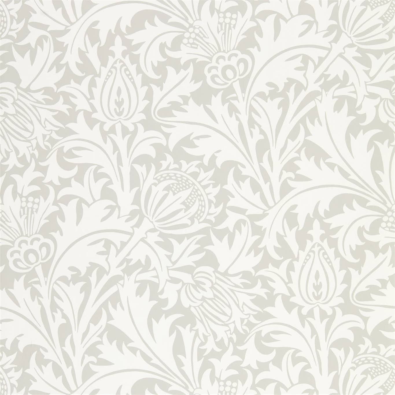 Morris & Co Pebble Pure Thistle Wallpaper William MorrisPure Thistle Wallpaper 4 colours