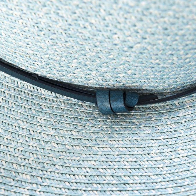 Travaux en Cours French Summer Hat in Celeste, available in 4 sizes. 