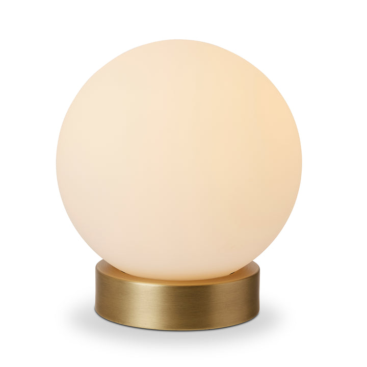 Frosted glass spherical lamp, oscar. Gaudion Furniture