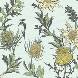 Cole & Son Botanical Botanica Thistle Wallpaper 3 colours