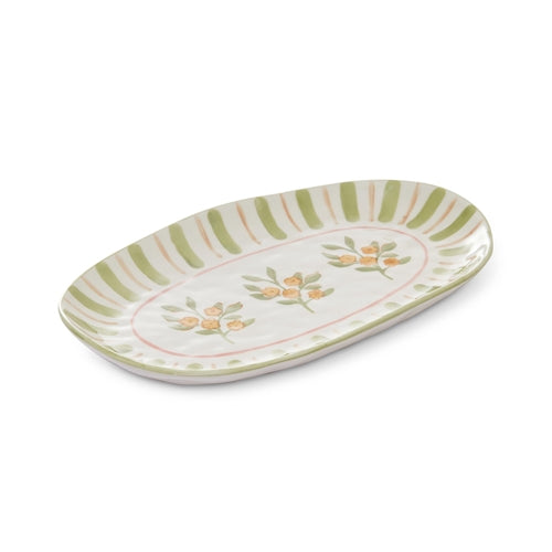Striped and floral platter gaudion furniture