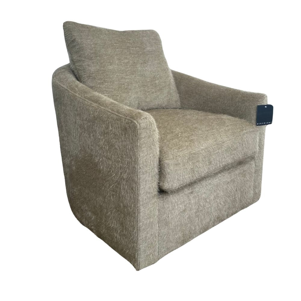 Astoria Swivel Armchair Eyelash Fabric 