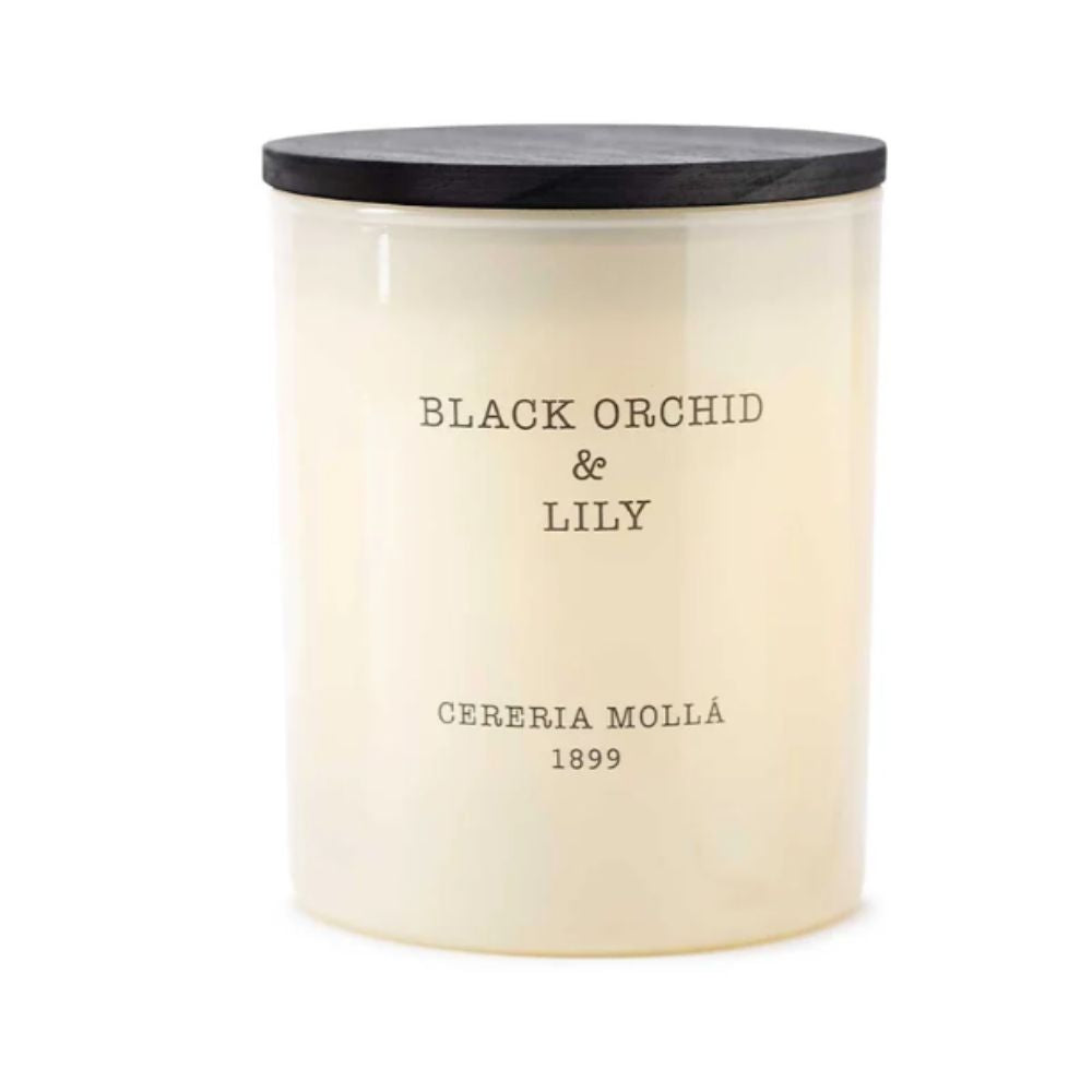 Black Orchid & Lily 230g Candle Cereria Molla 1899
