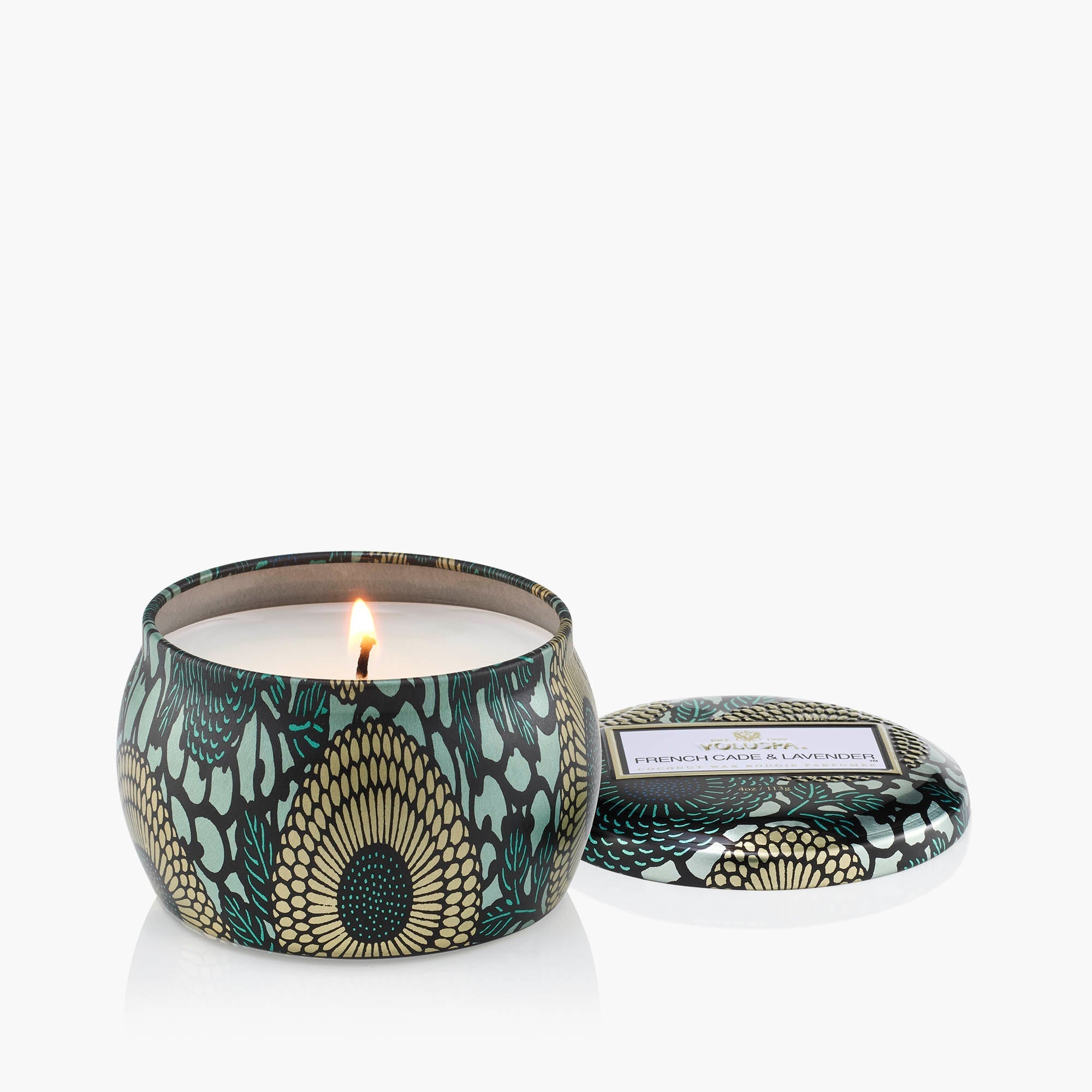 VOLUSPA French Cade & Lavender Mini Tin Candle