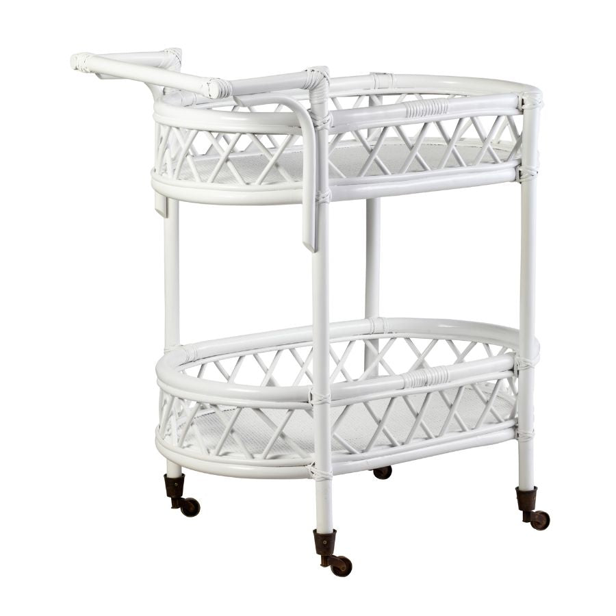 Honolulu Rattan Bar cart xavier furniture