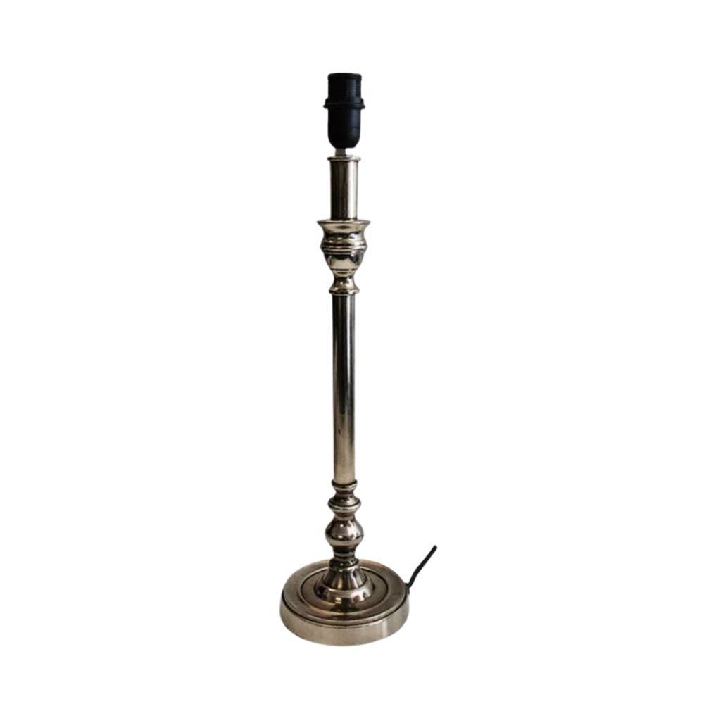 Silver Lamp Base