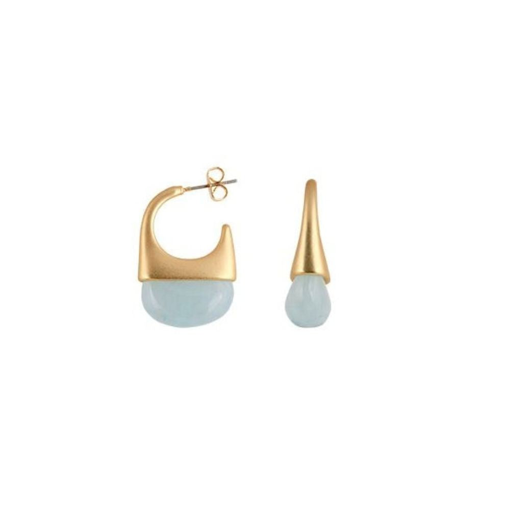 Poppy Earrings Blue Zahar