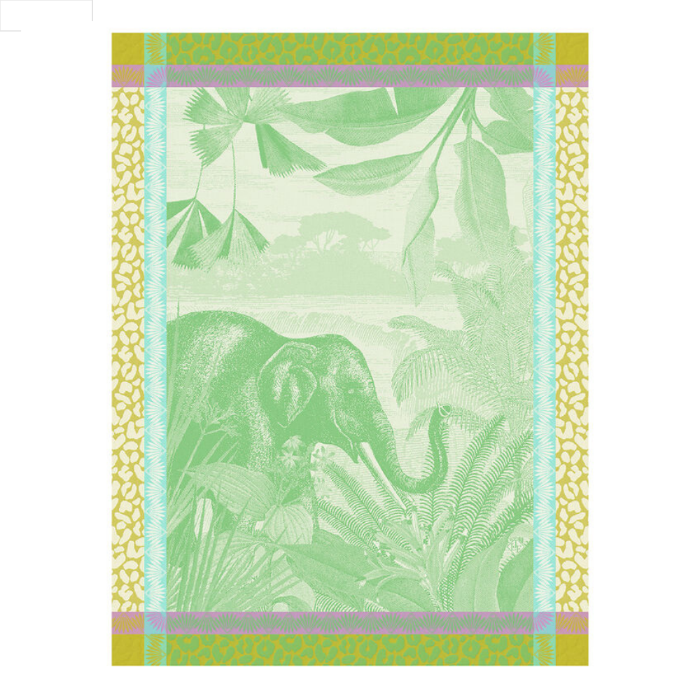 Tea Towel Sinharaja Jungle Jacquard Francais