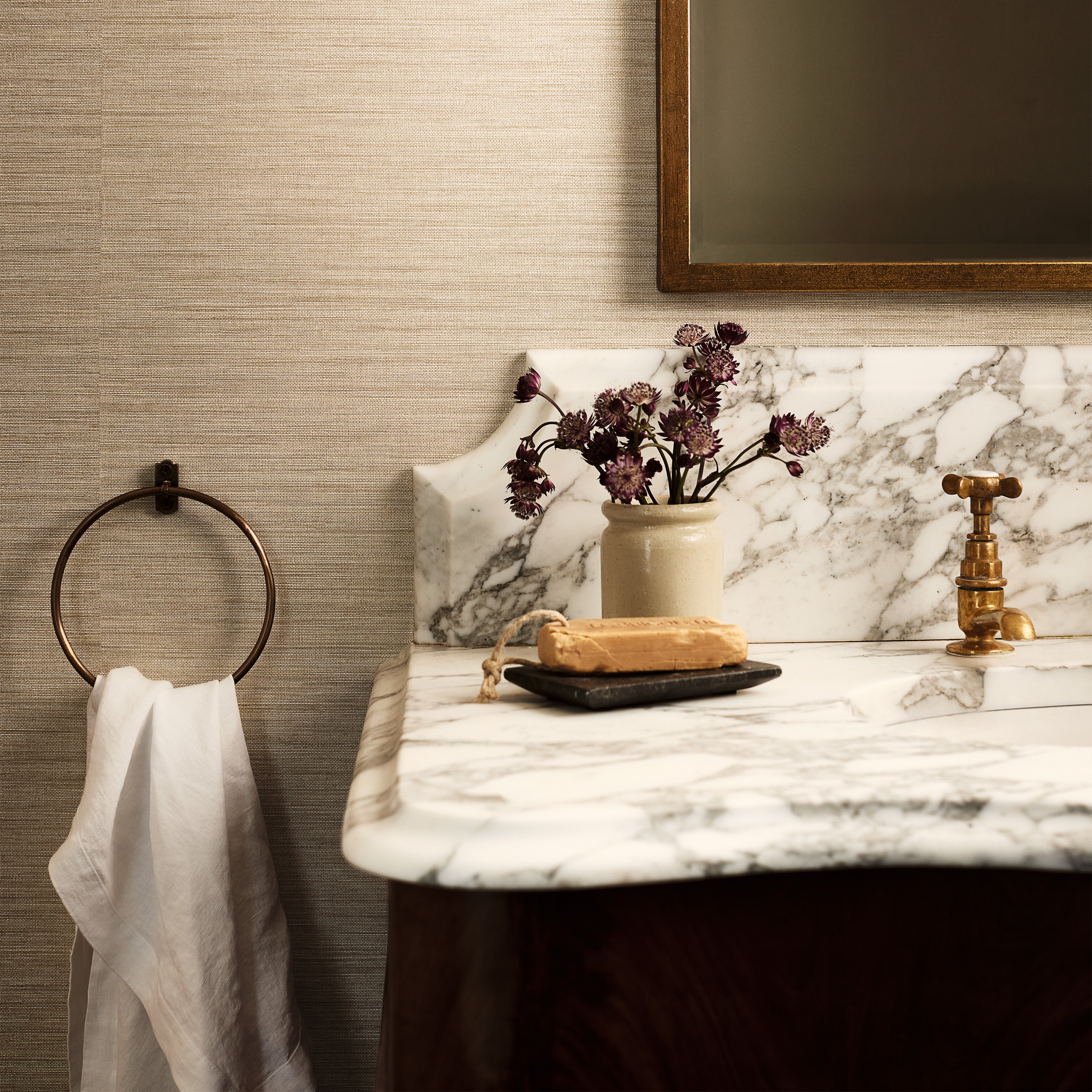 Romo Ciro Abaca Embossed Wallpaper