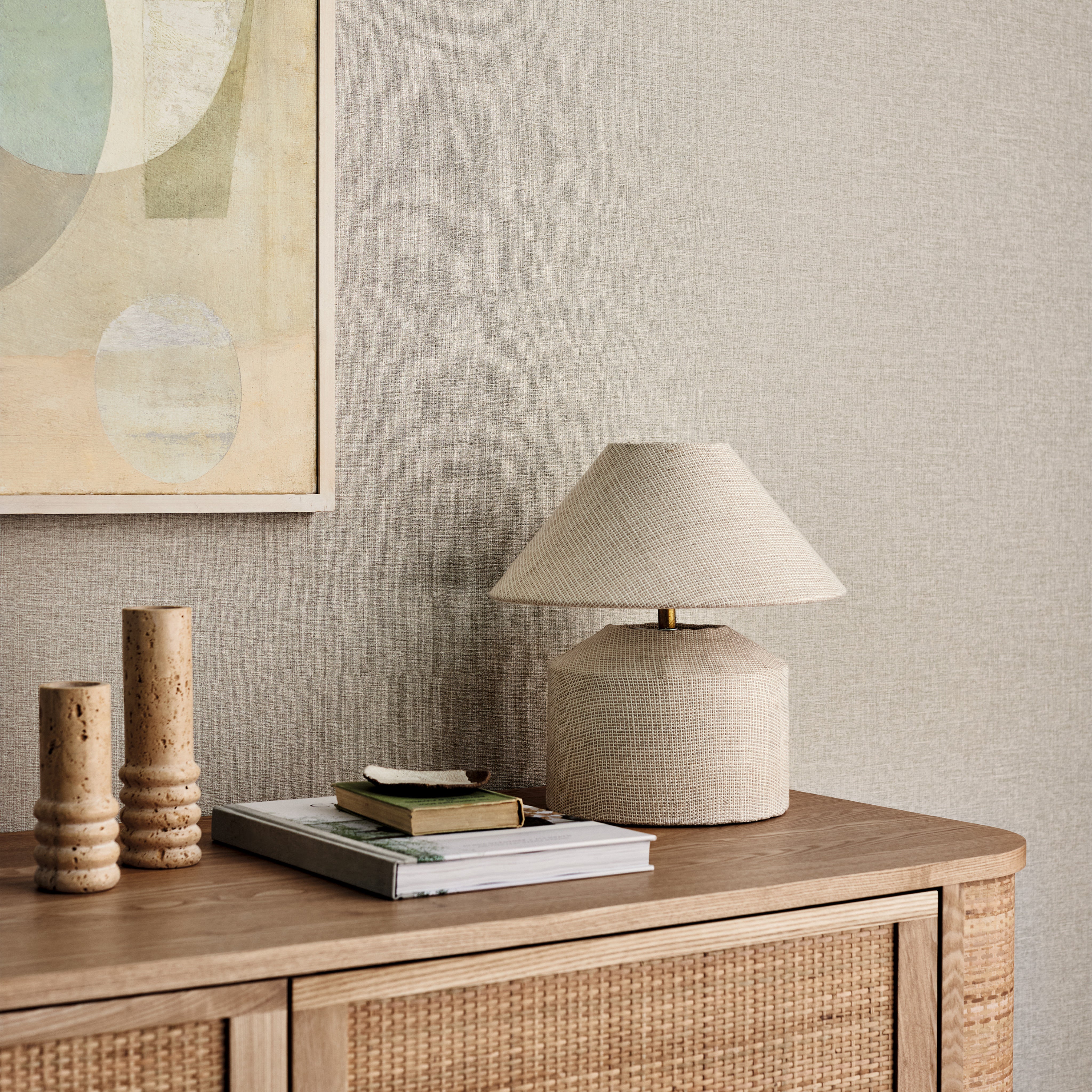 Romo Neo Linen Embossed Wallpaper