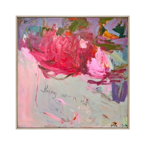 Roses For Me Print abstract art on canvas
