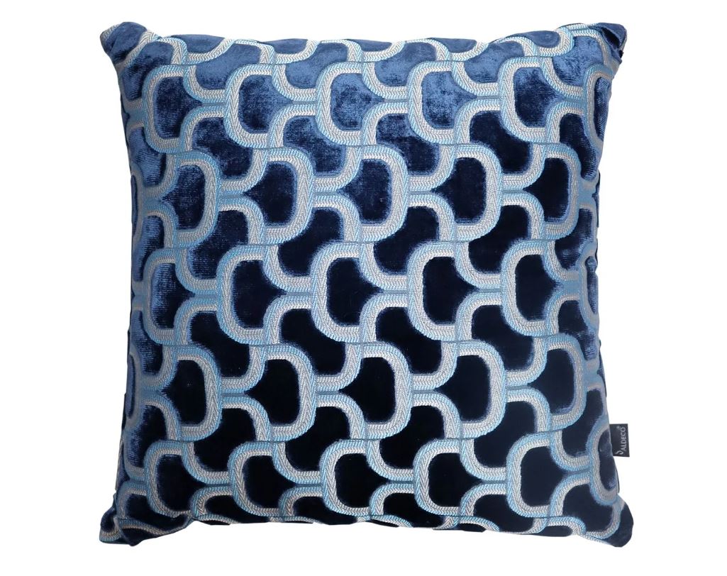 Aldeco Digby Navy Cushion - Gaudion Furniture