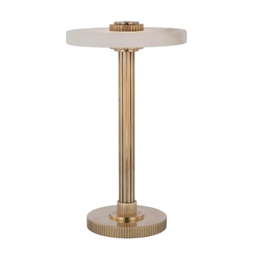 Aran 9" Rechargeable Accent Lamp End of March - Gaudion Furniture