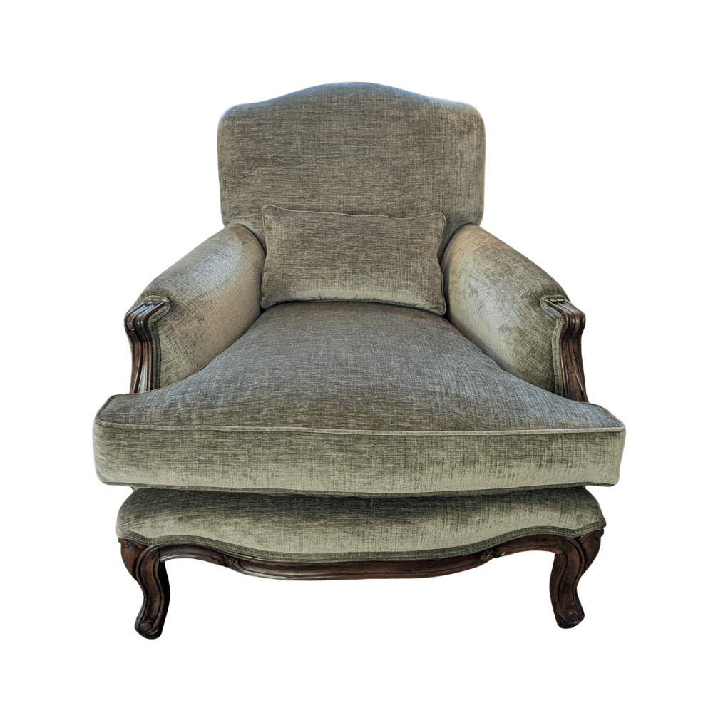 Beaudelaire Bergere - Sage - Gaudion Furniture