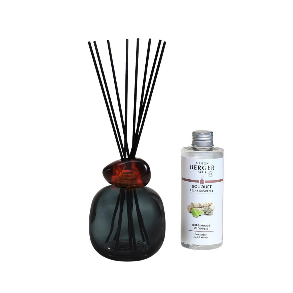 Maison Berger reed diffuser amber with wilderness scent. GAUDION FURNITURE