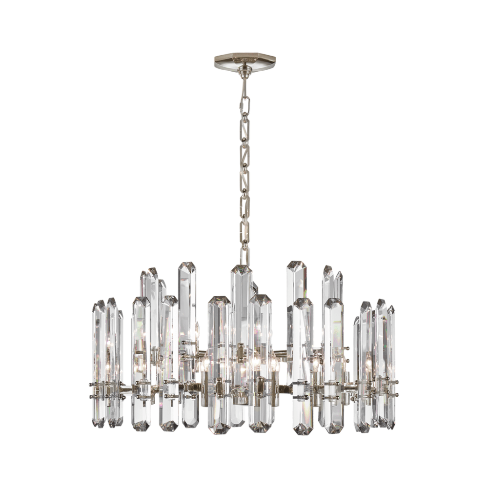 Bonnington Large Chandelier 2 Finishes - Gaudion Furniture