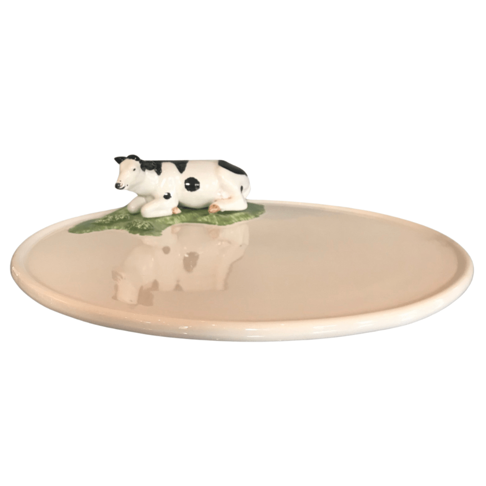 Bordallo Pinheiro Platter Bordallo Pinheiro Cow Platter