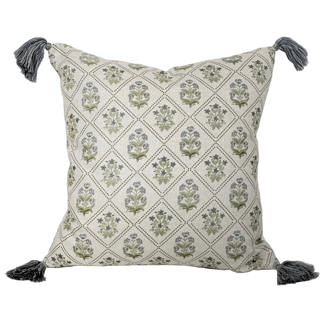 Lattice Cushion 50 x 50 Linen, Gaudion Furniture