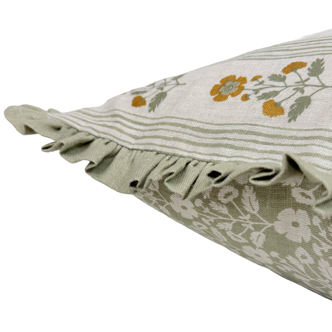 Posy Cushion 50 x 50 Linen, Gaudion Furniture