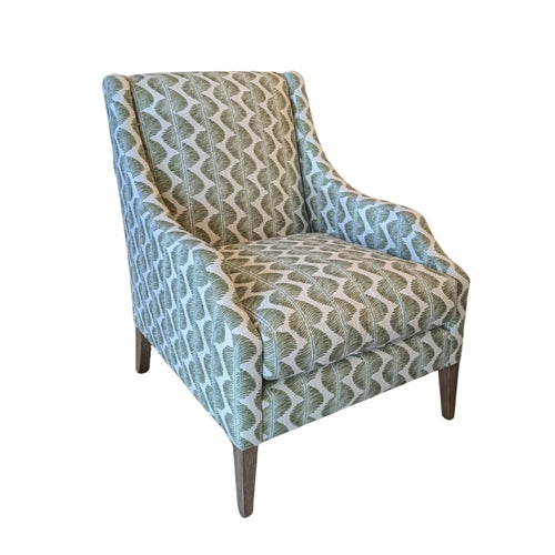 Julien Armchair in Aubin fabric by ROMO Gaudion Furniture