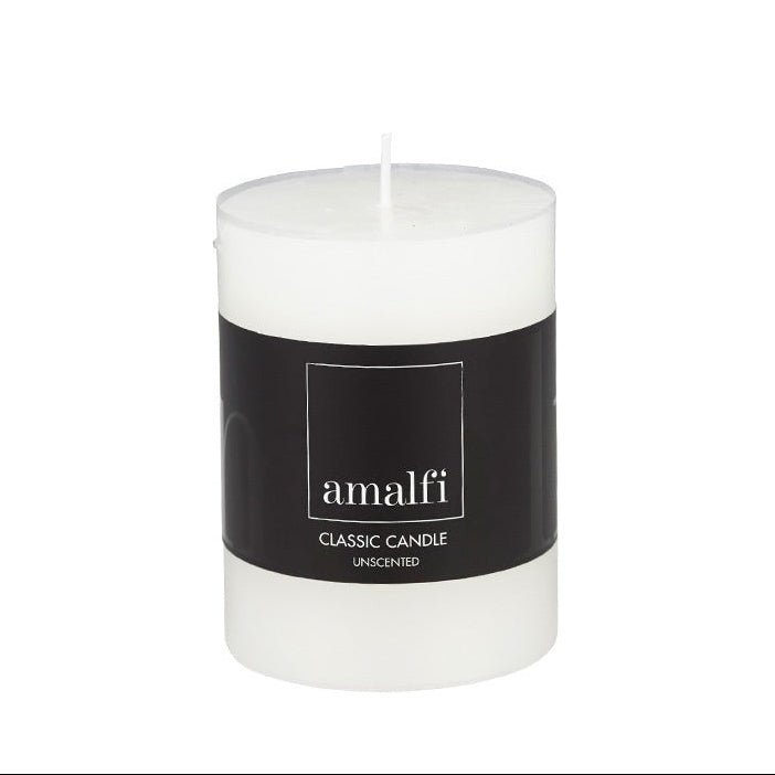 Candle Pillar 10cm White - Gaudion Furniture