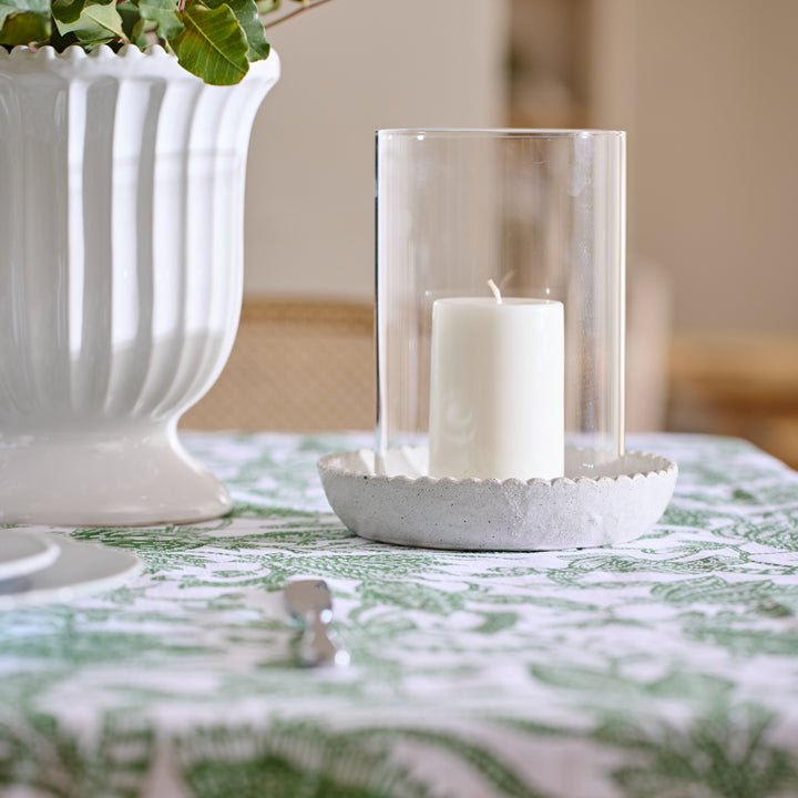 Candleholder Neve White Large - Gaudion Furniture