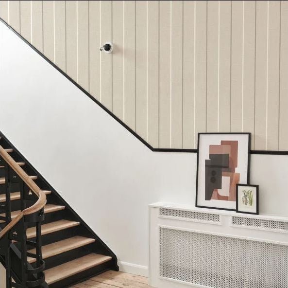 Caselio Wallpaper Plaid Line - Gaudion Furniture