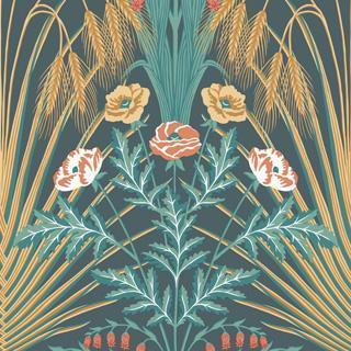 Cole & Son Botanical Botanica Bluebell Wallpaper 3 colours - Gaudion Furniture