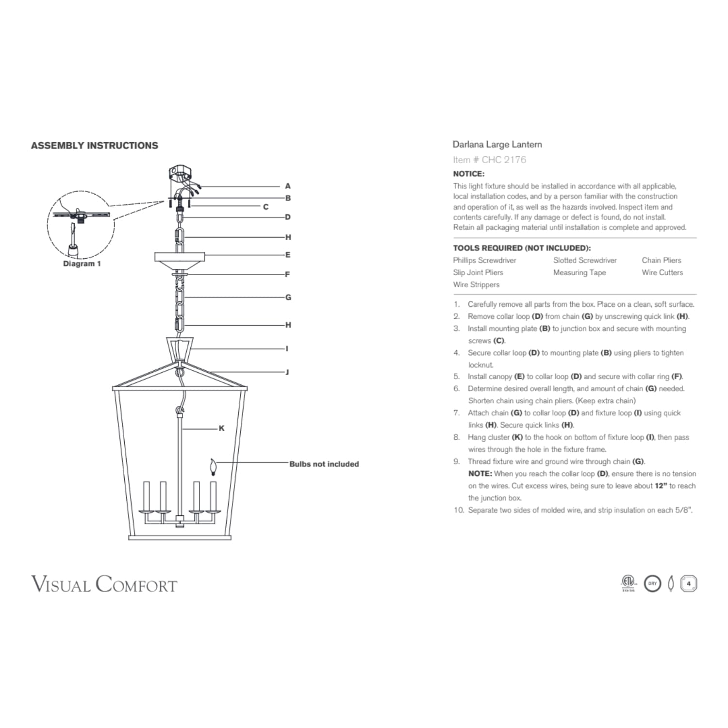 Darlana Large Lantern 2 Finishes - Gaudion Furniture
