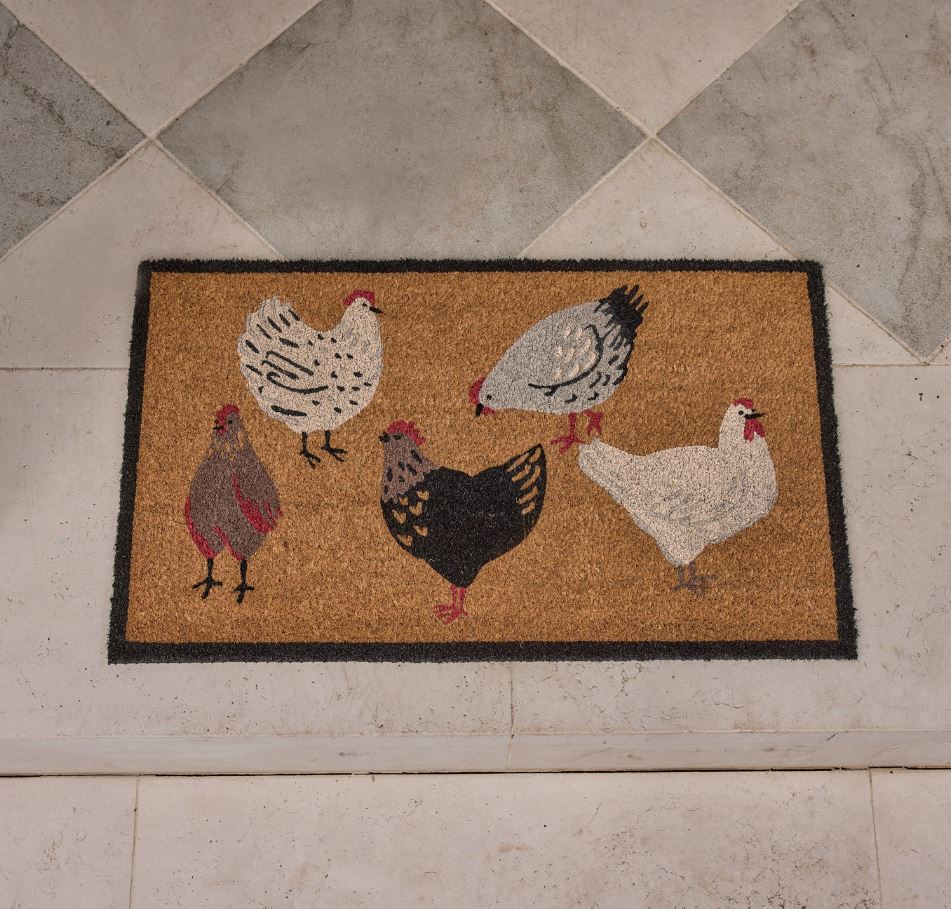 Doormat Chicken - Gaudion Furniture