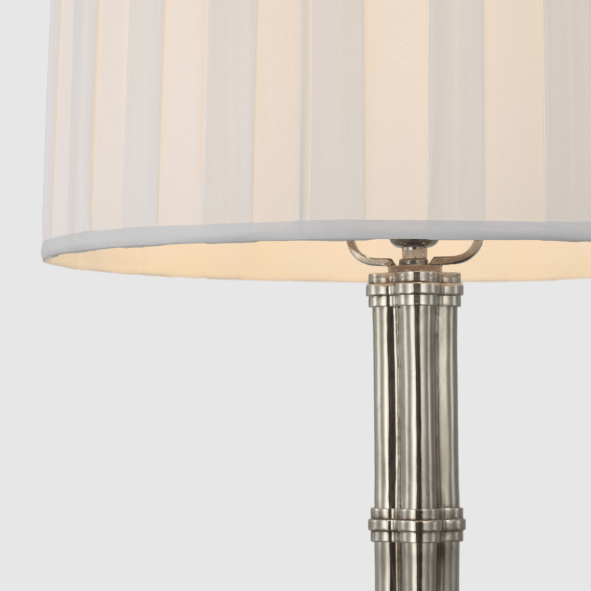 Downing Table Lamp in Silver - Ralph Lauren - Gaudion Furniture