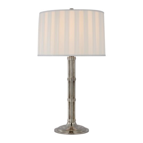 Downing Table Lamp in Silver - Ralph Lauren - Gaudion Furniture